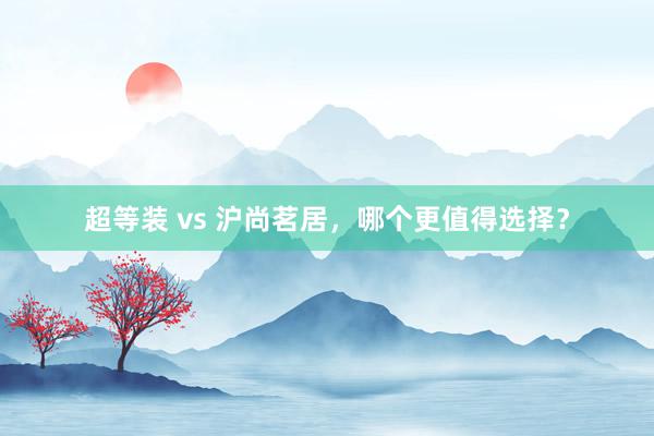 超等装 vs 沪尚茗居，哪个更值得选择？
